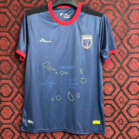 Camisola Cabo Verde 2024 Principal Versão Adepto (Entrega Imediata)