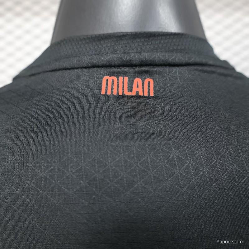 Camisola Manga Comprida Ac Milan 2025-26 Principal Versão Jogador