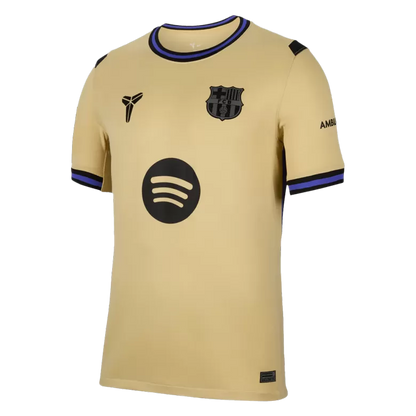 Camisola FC Barcelona 2025-26 Alternativa Amarela Versão Adepto