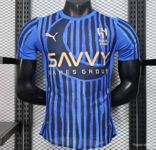 Camisola Al-Hilal SFC 2025-26 Principal CWC Versão Jogador