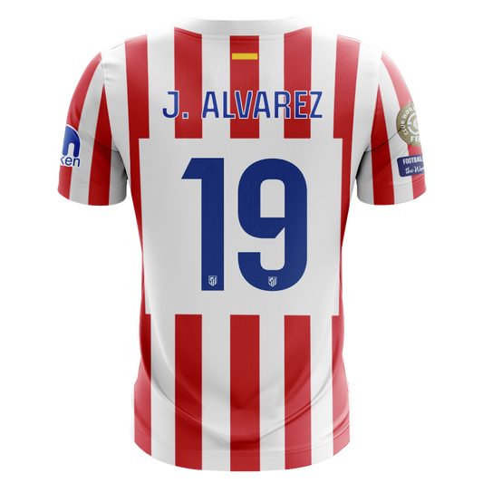 Camisola Atletico Madrid 2025-26 Principal CWC Versão Adepto J. ALVAREZ #19
