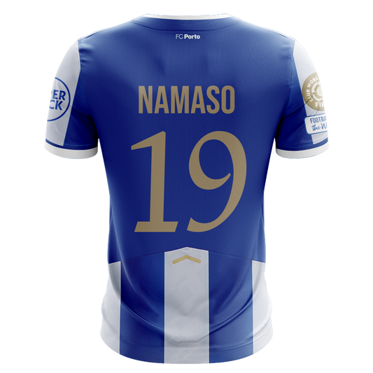 Camisola FCP 2025-26 Principal CWC Versão Adepto NAMASO #19