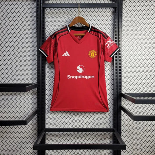 Camisola M-United 2025-26 Principal Versão Mulher