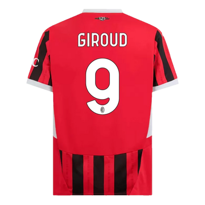 Camisola Ac Milan 2024-25 Principal Versão Adepto GIROUD #9