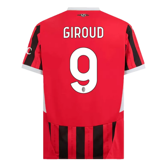 Camisola Ac Milan 2024-25 Principal Versão Adepto GIROUD #9
