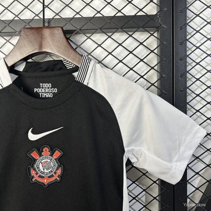 Kit Criança SC Corinthians 2025-26 Alternativo