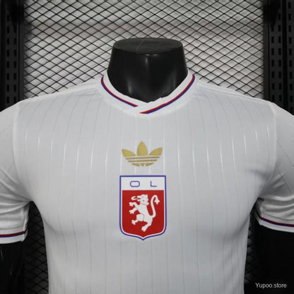 Camisola Olympique Lyon 2025-26 Edição 50º Aniversário Versão Jogador