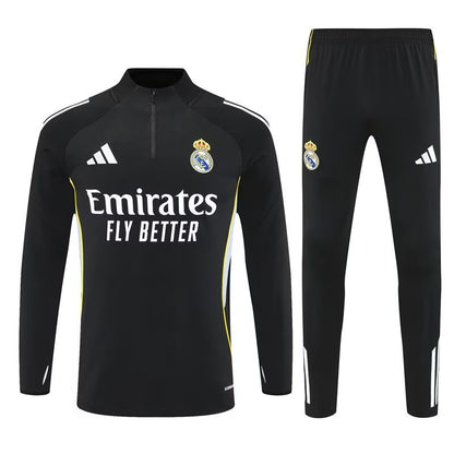 Fato de Treino Real Madrid 2025-26 - Camisola com Fecho