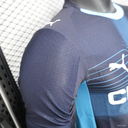 Camisola Olympique Marselha 2025-26 Alternativa Azul Versão Jogador