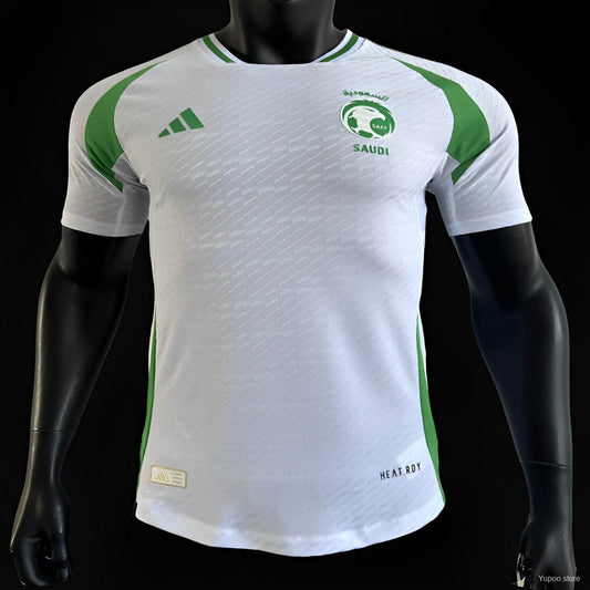 Camisola Arábia Saudita 2024 Alternativa Branca Versão Jogador