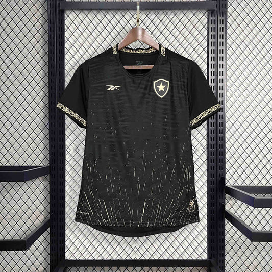 Camisola Botafogo-RJ 2024-25 Alternativa Preta Versão Mulher