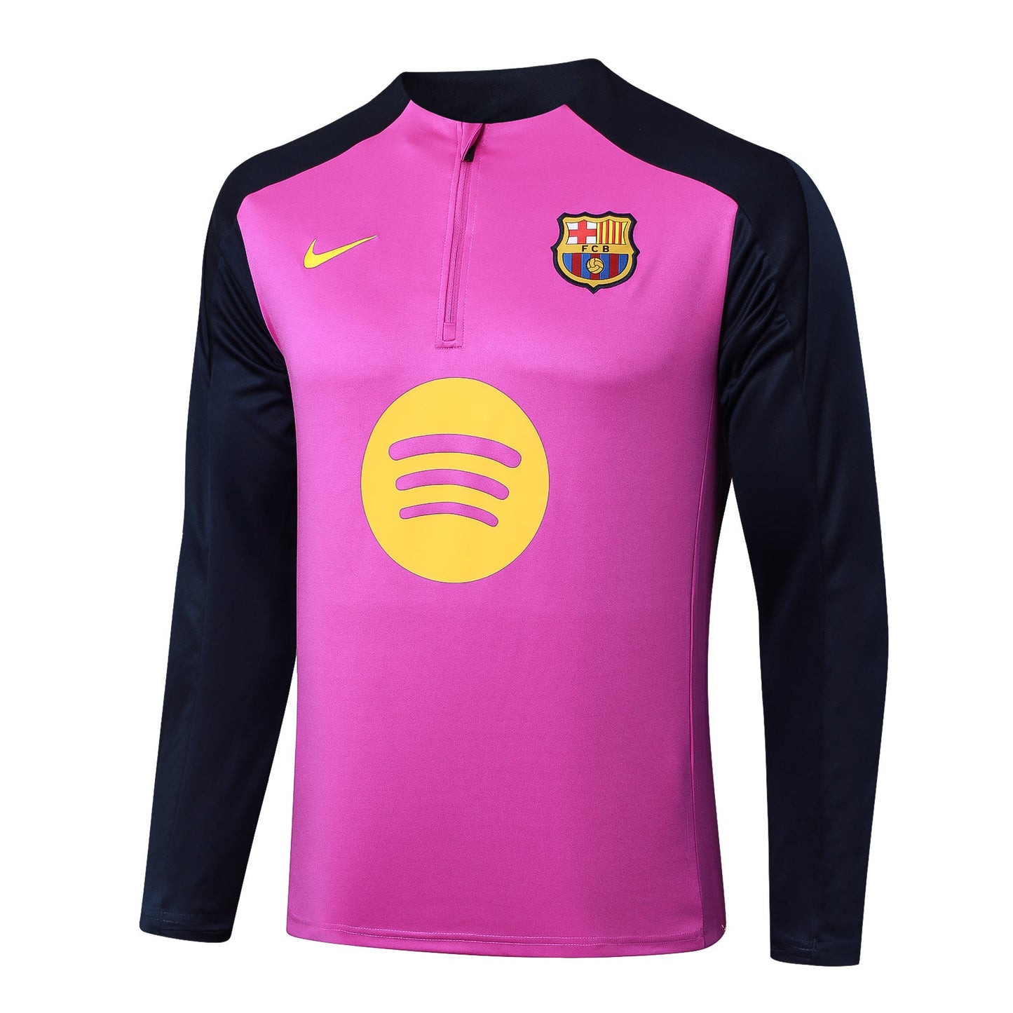 Fato de Treino FC Barcelona 2024-25 - Camisola com Fecho