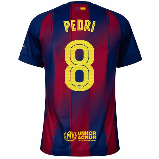 Camisola FC Barcelona 2025-26 Principal UCL Versão Adepto PEDRI #8