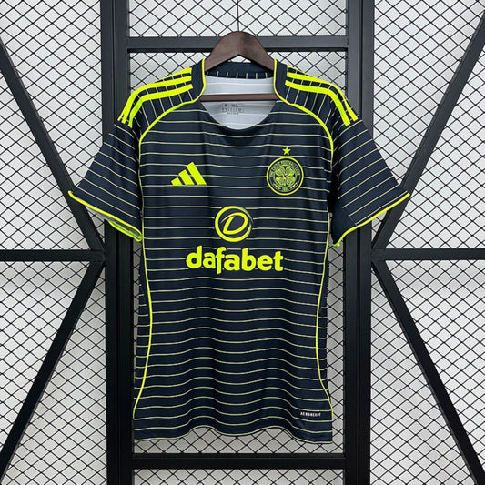 Camisola Celtic FC 2025-26 Alternativa Azul Versão Adepto