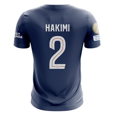 Camisola FC Paris Saint-Germain 2025-26 Principal CWC  Versão Adepto HAKIMI #2