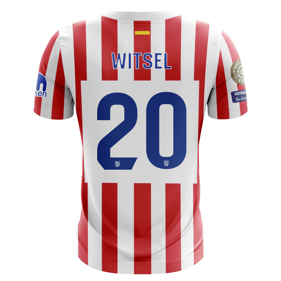 Camisola Atletico Madrid 2025-26 Principal CWC Versão Adepto WITSEL #20