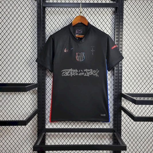 Camisola FC Barcelona 2025-26 Edição Travis Scott Versão Adepto