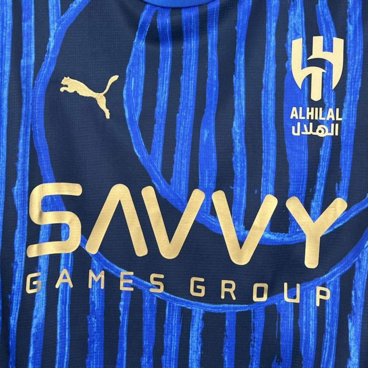 Camisola Al-Hilal SFC 2025-26 Principal CWC Versão Jogador