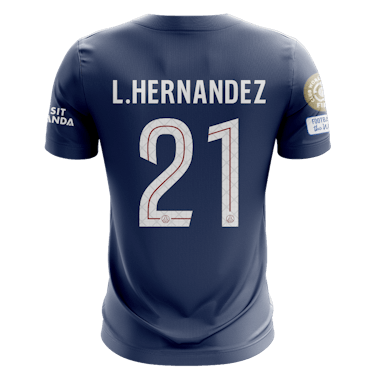 Camisola FC Paris Saint-Germain 2025-26 Principal CWC Versão Adepto L.HERNANDEZ #21