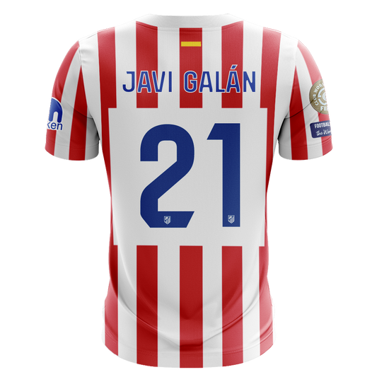 Camisola Atletico Madrid 2025-26 Principal CWC Versão Adepto JAVI GALAN #21