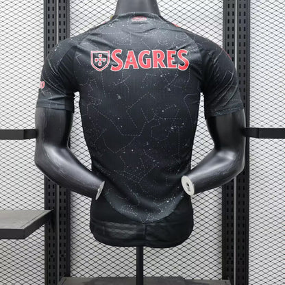 Camisola SLB 2024-25 Alternativa Preta Versão Jogador