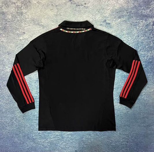 Camisola Manga Comprida Ac Milan 2011-12 Alternativa