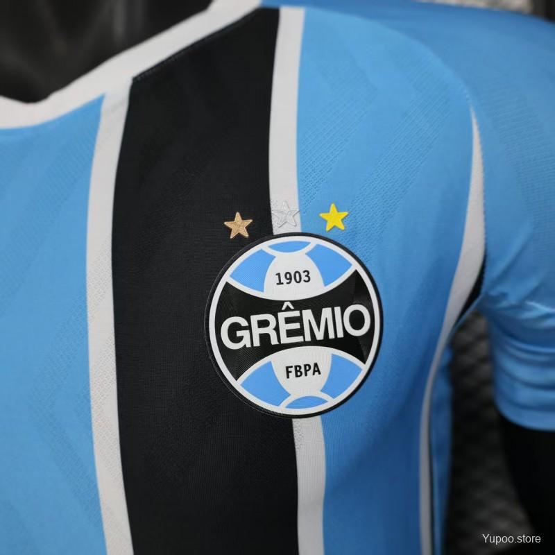 Camisola Gremio 2025-26 Principal Lisa Versão Jogador