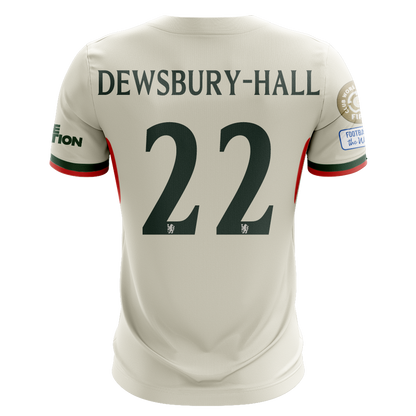 Camisola CHE 2025-26 Alternativa Branca CWC Versão Adepto DEWSBURY-HALL #22