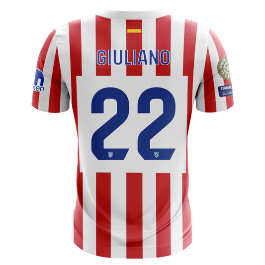 Camisola Atletico Madrid 2025-26 Principal CWC Versão Adepto GIULIANO #22