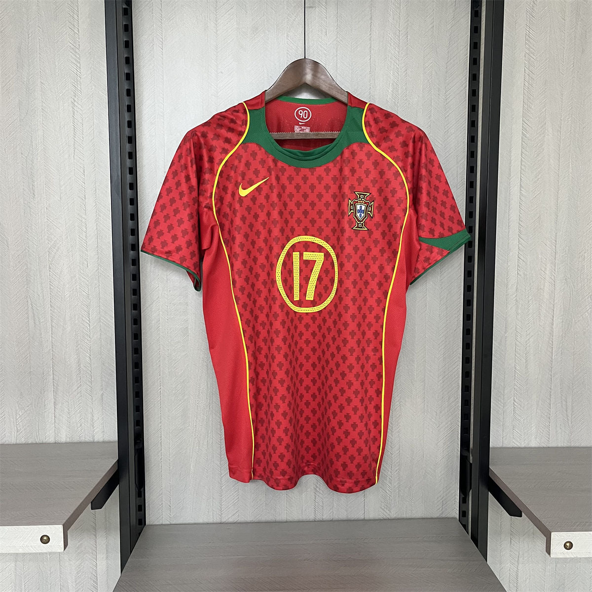 Camisola Portugal 2004 Principal C.RONALDO #17