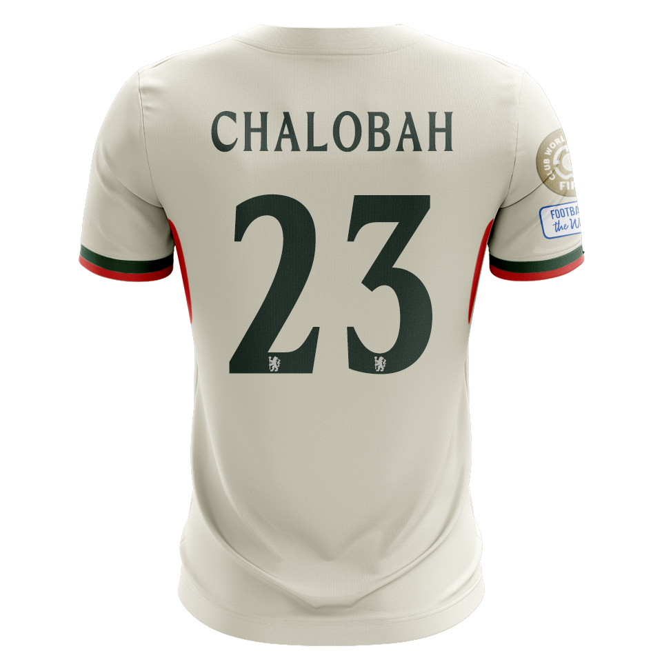 Camisola CHE 2025-26 Alternativa Branca CWC Versão Adepto CHALOBAH #23