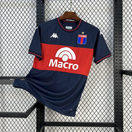 Camisola Club Atlético Tigre 2025-26 Alternativa Azul Versão Adepto
