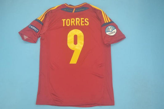 Camisola Espanha 2012 Principal TORRES #9