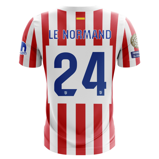 Camisola Atletico Madrid 2025-26 Principal CWC Versão Adepto LE NORMAND #24