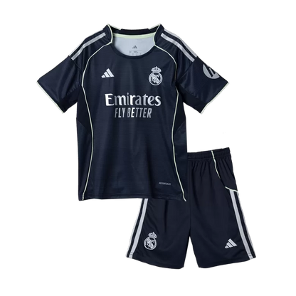 Kit Criança Real Madrid CF 2025-26 Alternativo