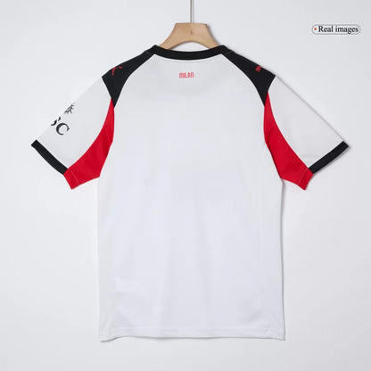 Camisola Ac Milan 2025-26 Alternativa Branca Versão Adepto