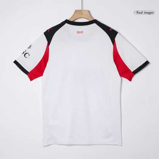 Camisola Ac Milan 2025-26 Alternativa Branca Versão Adepto