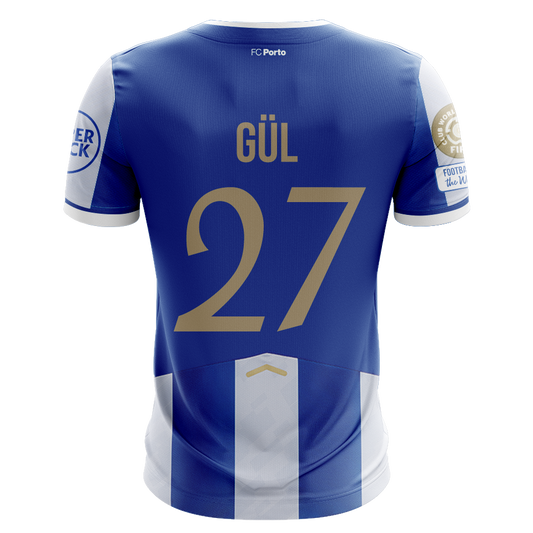 Camisola FCP 2025-26 Principal CWC Versão Adepto GUL #27