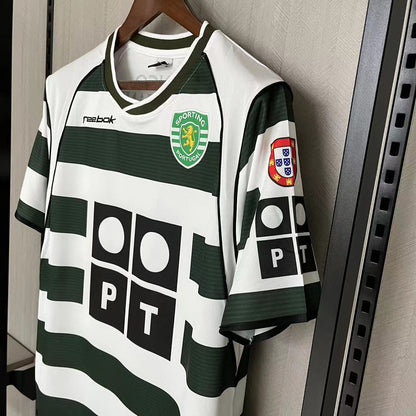 Camisola SCP 2001-02 Principal C. RONALDO #28