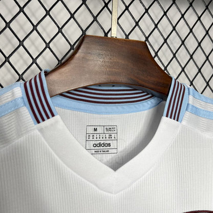 Camisola AV 2024-25 Alternativa Branca Versão Adepto