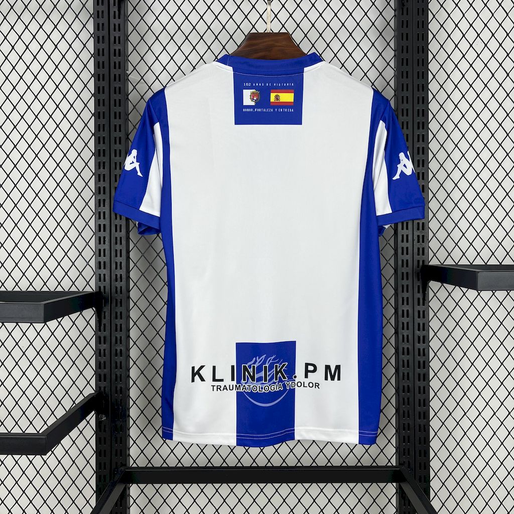 Camisola Hércules CF 2025-26 Principal Versão Adepto
