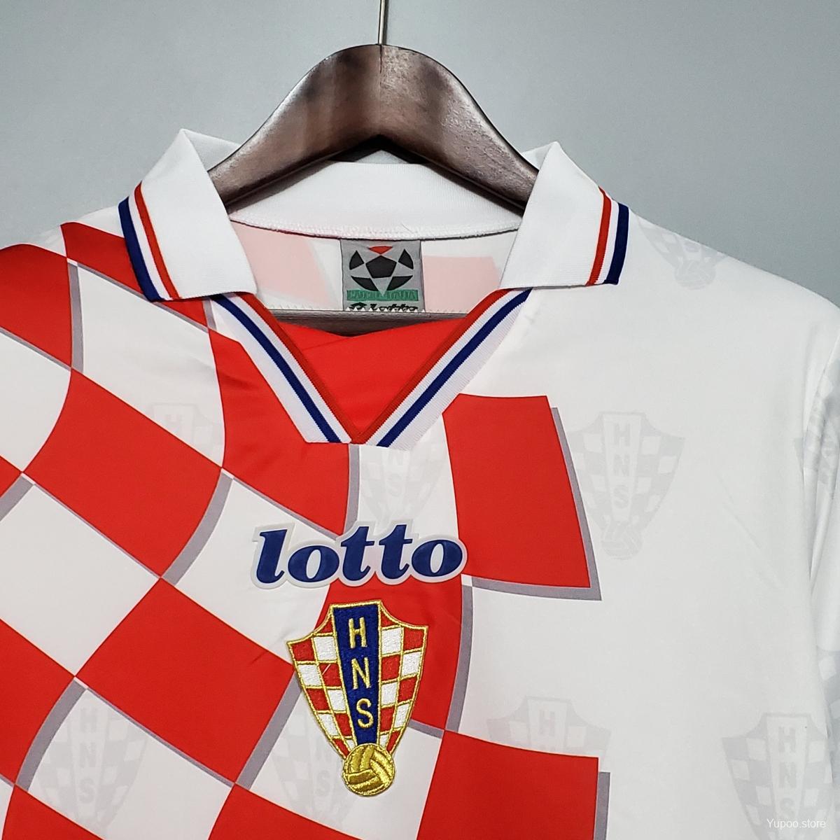 Camisola Croácia 1998 Principal