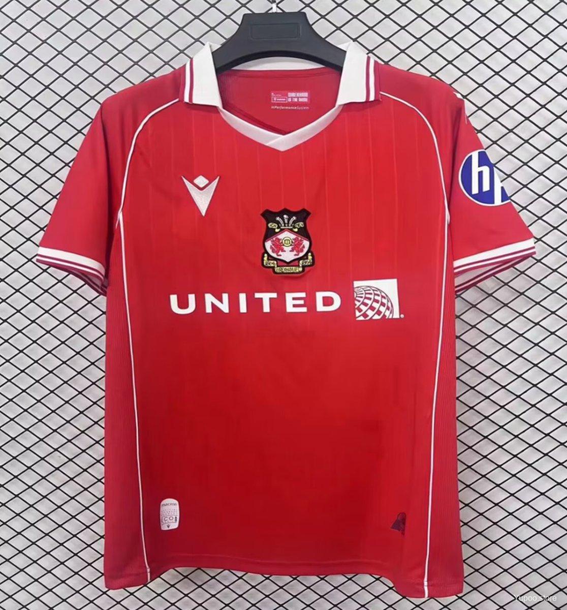 Camisola Wrexham AFC 2025-26 Principal Versão Adepto