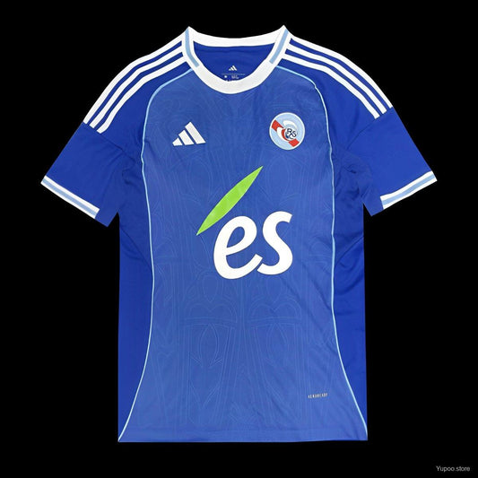 Camisola RC Strasbourg 2025-26 Principal Versão Adepto