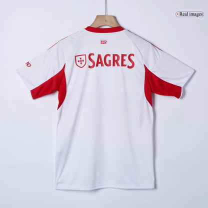 Camisola SLB 2025-26 Alternativa Branca Versão Adepto (Entrega Imediata)
