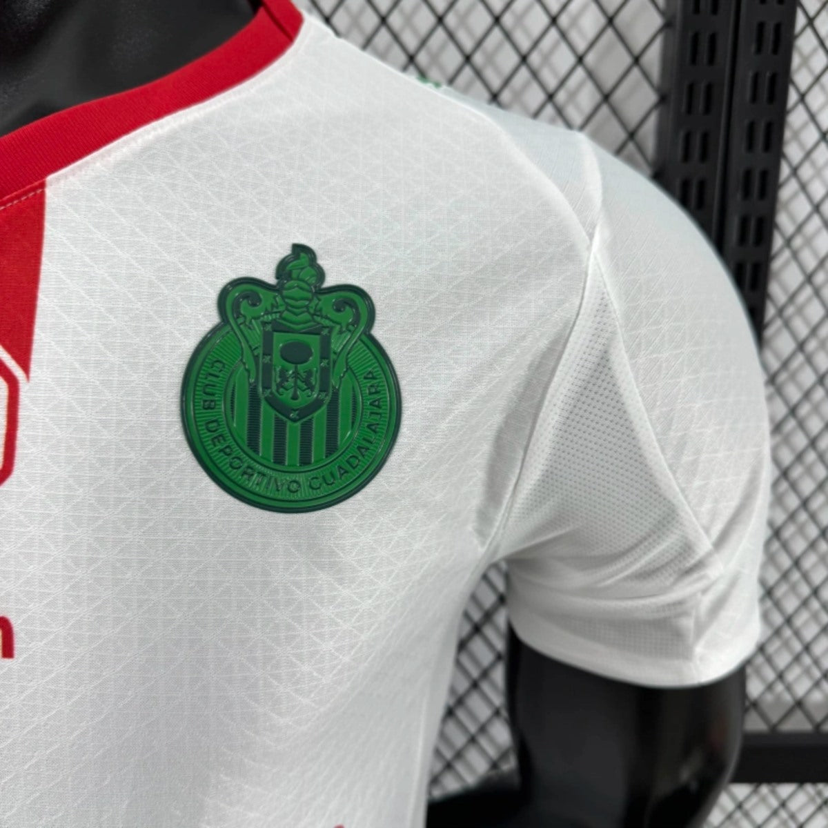 Camisola Chivas 2025-26 Alternativa Branca Versão Jogador