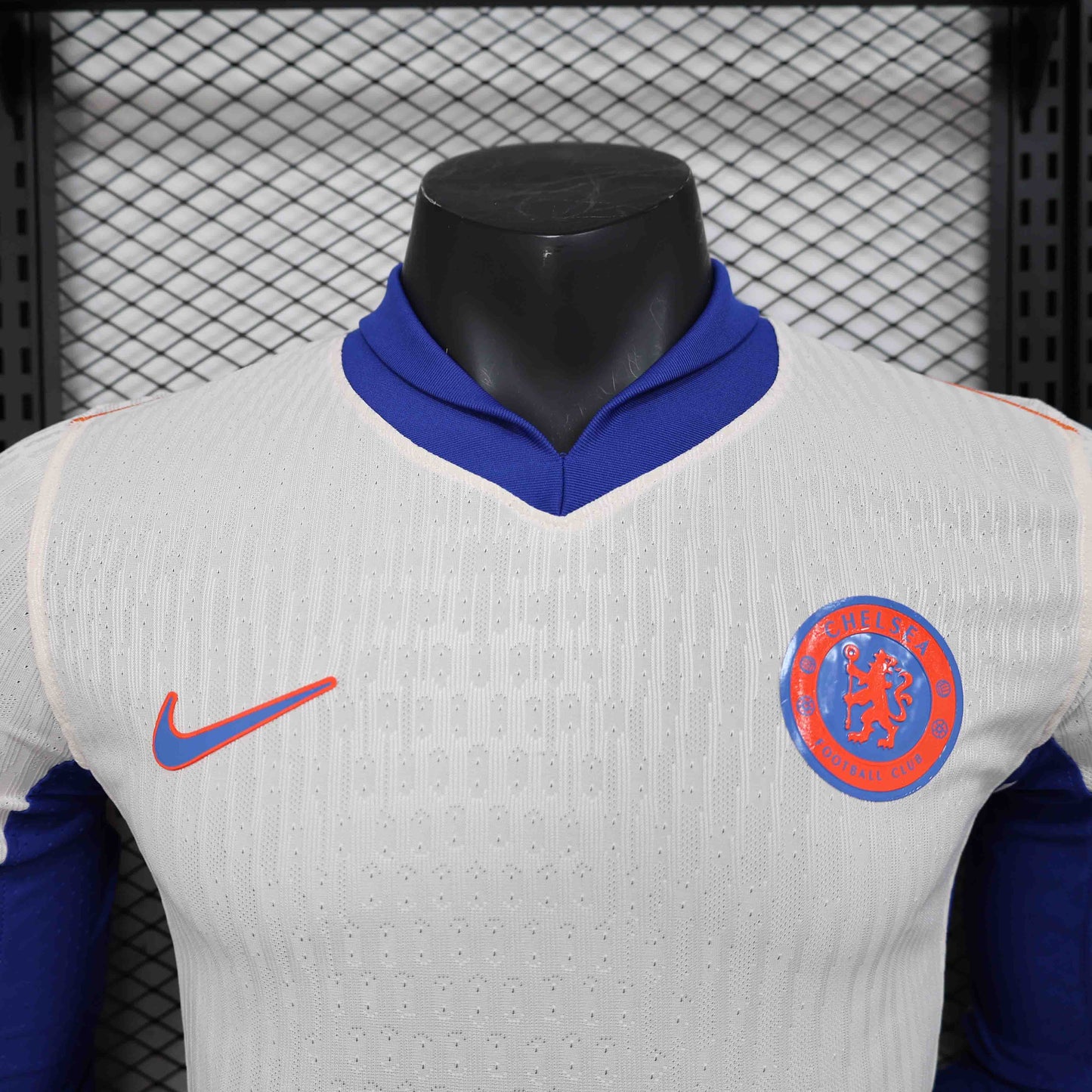 Camisola Manga Comprida CHE 2024-25 Alternativa Branca Versão Jogador