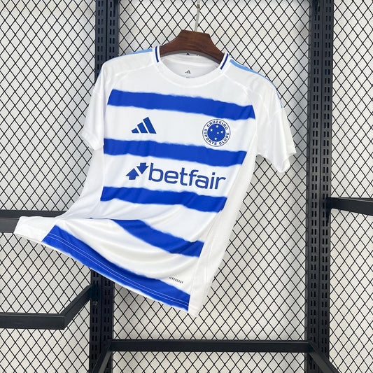 Camisola Cruzeiro EC 2025-26 Alternativa Brancal Versão Adepto