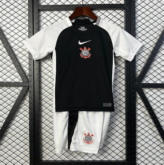 Kit Criança SC Corinthians 2025-26 Alternativo