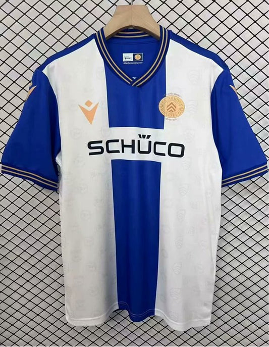 Camisola Arminia Bielefeld 2024-25 Edição 120º Aniversario Versão Adepto